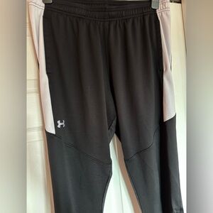 Under Armour Black and White Athletic Pants